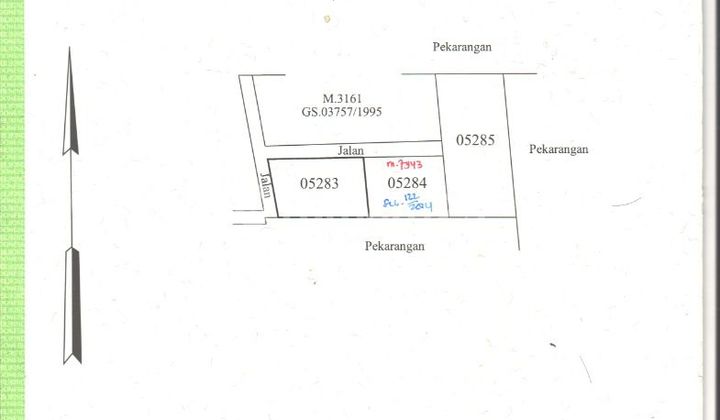 ISTIMEWA...! TANAH CANTIK HOOK SHM PEKARAMGAN DALAM PERUMAHAN DI JALAN KALIURANG KM 13 NGAGLIK SLEMAN
