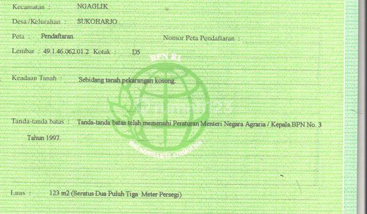 ISTIMEWA...! TANAH CANTIK HOOK SHM PEKARAMGAN DALAM PERUMAHAN DI JALAN KALIURANG KM 13 NGAGLIK SLEMAN