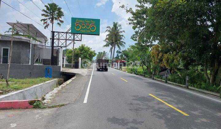 TANAH ISTIMEWA STRATEGIS COCOK UNTUK USAHA DI JALAN CANGKRINGAN DEKAT EXIT TOL 5