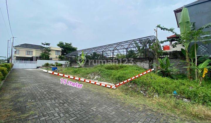 TANAH CANTIK SHM PEKARANGAN DALAM CLUSTER DI JALAN WONOSARI KM 7 MANTUB BATURETNO 1