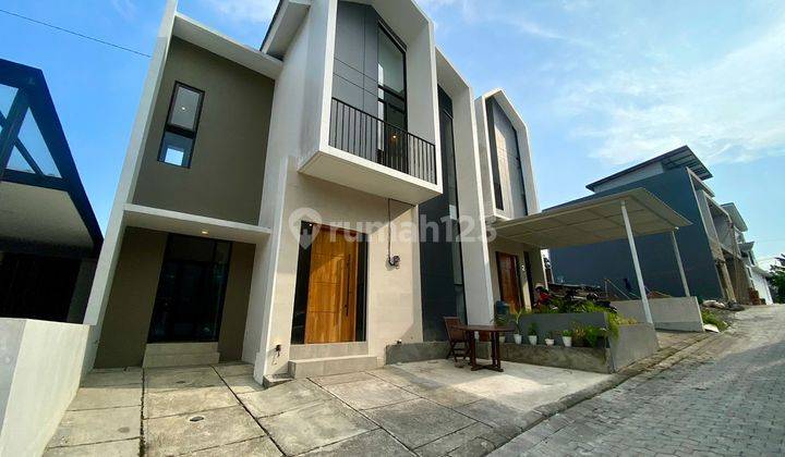 RUMAH MILENIAL 2 LANTAI KEKINIAN SIAP HUNI DALAM PERUMAHAN DI DEKAT PUSAT KOTA JOGJA WIROBRAJAN 2