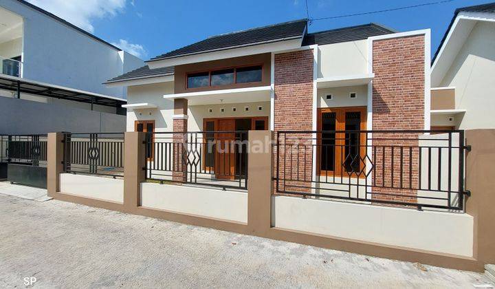 ISTIMEWA BANGET! RUMAH COKLAT BARU CANTIK MINIMALIS BERKUALITAS ISTIMEWA DI PURWOMARTANI KALASAN DEKAT PASAR SIDOREJO