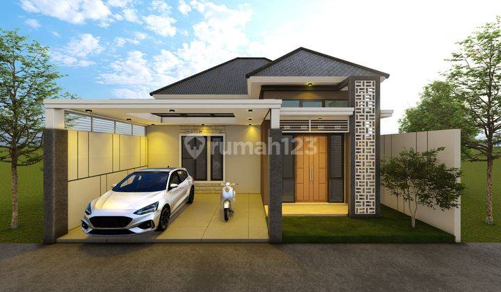 RUMAH PROSES BANGUN DALAM CLUSTER KAVLING A DESAIGN MINIMALIS PREMIUM DI CEBONGAN MLATI SLEMAN 1