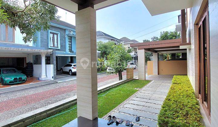 BOMBASTIS...! ALA RUMAH ARTIS ! RUMAH MEWAH HOOK 2 LANTAI  FULLY FURNISHED Di DALAM PERUMAHAN BALE HINGGIL JALAN KALIURANG KM 8 NGAGLIK SLEMAN 2