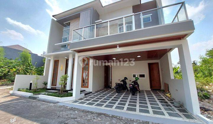 Rumah Mewah Premium 2 Lantai Fully Furnished Setara Hotel Bintang 5 Dalam Perumahan Merapi Regency Jalan Kaliurang Km 9 Dekat Ke Kampus Ugm 2