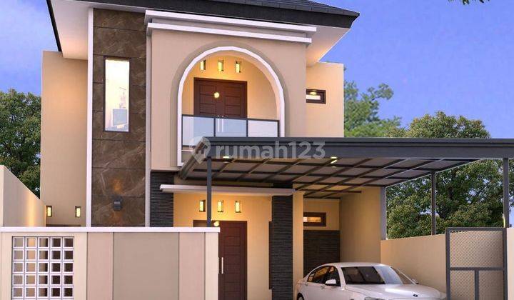 RUMAH CANTIK 2 LANTAI DESAIGN EKSOTIK DI DEKAT SD MODEL WEDOMARTANI NGEMPLAK SLEMAN 2