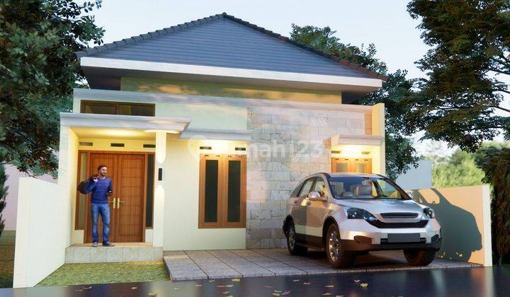 RUMAH CANTIK LIMASAN MODERN - LINGKUNGAN NYAMAN DI JALAN KALIURANG KM 13 DEKAT SMA N 2 NGAGLIK 1