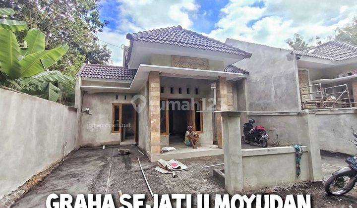 RUMAH BARU FRESH CANTIK MINIMALIS HARGA MENARIK DENGAN TANAH LUAS DI JALAN GODEAN KM 17 GODEAN SLEMAN  1