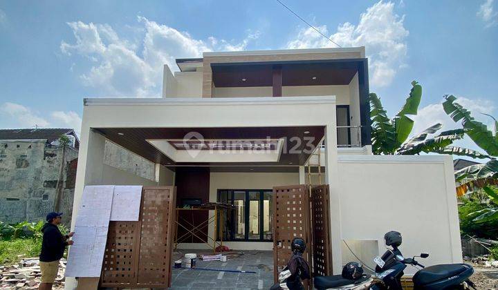 RUMAH BARU MODERN 2 LANTAI DALAM CLUSTER DI JALAN KALIURANG KM 7.8 DEKAT KAMPUS UGM 2