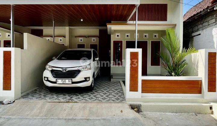 Rumah Baru Cantik Minimalis - Harga Super Ekonomis Di Selomartani Dekat Bale Desa Dan Pasar Sidorejo
