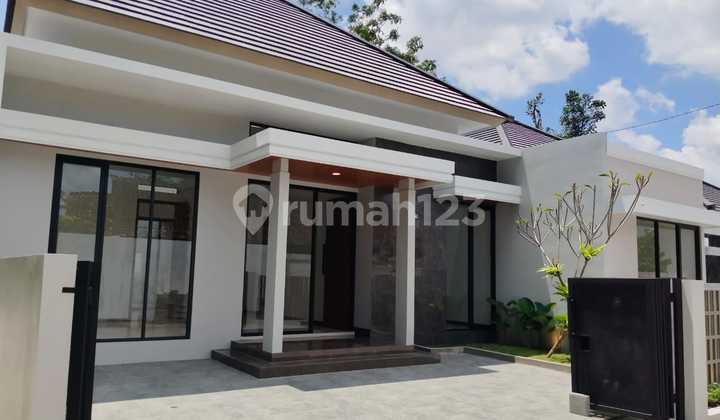New Modern Limasan House in a Plot at Pondok Ngemplak Sleman Near Pasar Jangkang