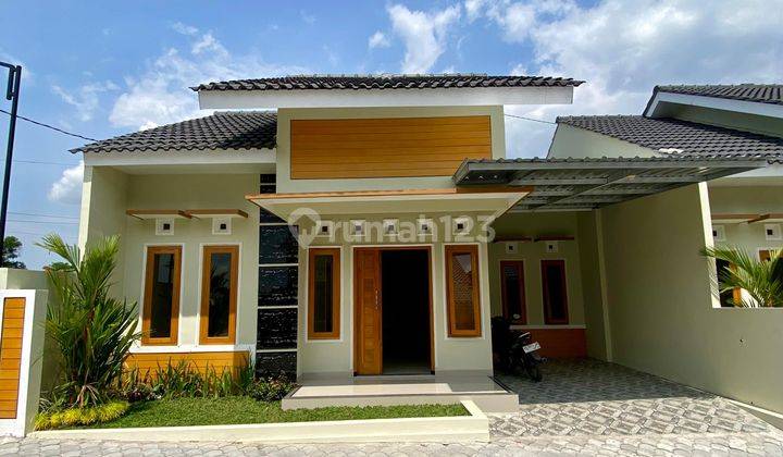 Rumah Baru Cantik Mewah - Harga Murah Tata Ruang Lega Di Dalam Cluster 10 Unit Kadisoka Purwomartani Sleman Dekat Tajem 2