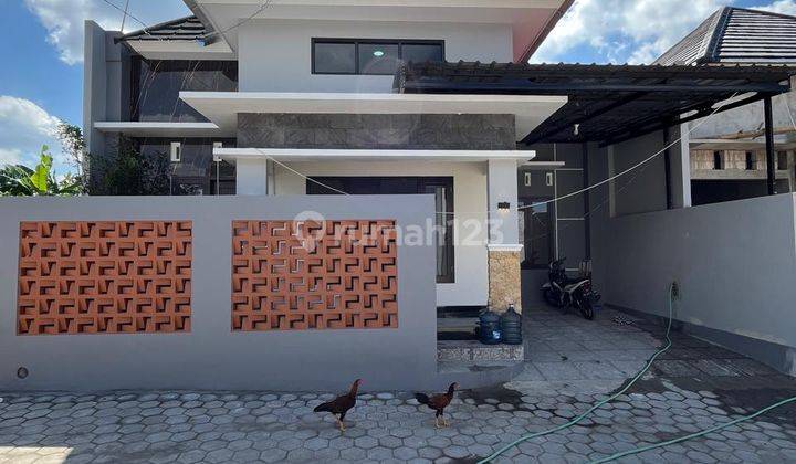 Rumah Baru Mewah Limasan Modern Dalam Cluster 20 Unit Di Wedomartani Ngemplak Sleman Dekat Sd Model Dan Budi Mulia