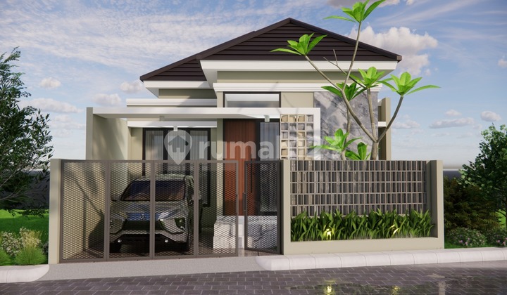 Murah Banget Istimewa‼️Rumah Baru Limasan Modern Estetik di Sidokerto Purwomartani Kalasan Sleman Dekat Candi Sambisari