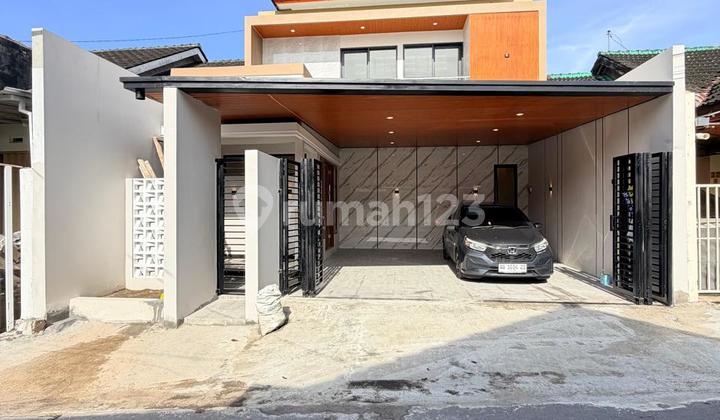 Rumah Mewah Kontemporer Modern 2 Lantai dengan Tanah Luas - Semi Furnished di Purwomartani Kalasan Sleman Dekat Swalayan Pamela 7 2