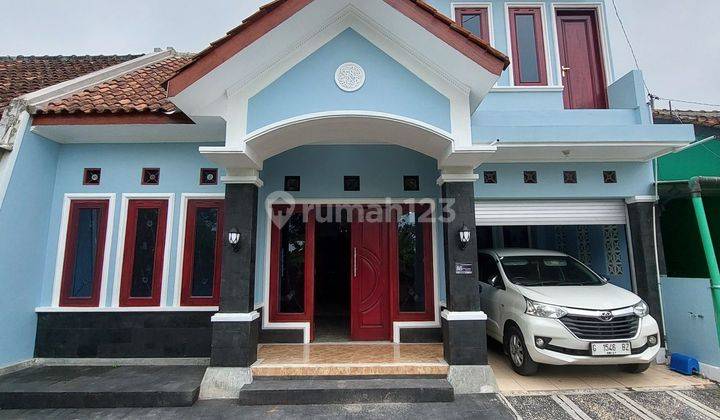 Murah Poll! Rumah Biru 2 Lantai Dalam Perumahan Di Jalan Magelang Km 16 Margorejo Tempel Sleman 2