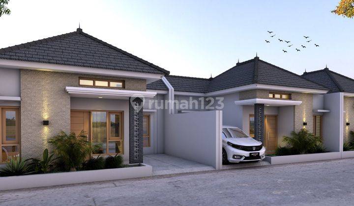 Rumah Cantik Limasan Modern - Harga Murah Siap.bangun.4 Bulan.di Banguntapan Dekat Giwangan 1