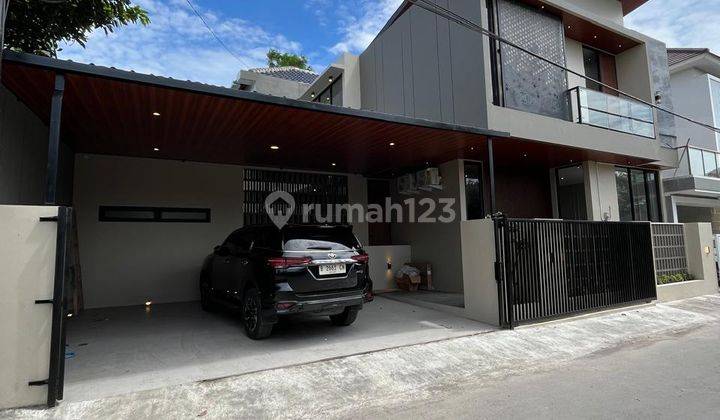 Rumah Mewah Kontemporer 2 Lantai Modern Di Purwomartani Sleman Dekat Kampus Budi Mulia Tajem 1