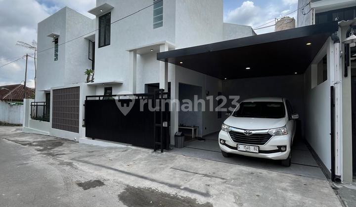 Rumah Kubus Ala Milenial Dan Estetic Dengan Mezanin 2 Lantai Di Wedomartani Ngemplak Sleman Dekat Budi Mulia Tajem 2