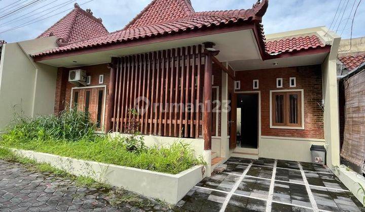 Rumah Joglo Klasik Modern Dalam Cluster Eklusif Di Sendangadi Mlati Sleman Dekat Hotel Hyatt 1