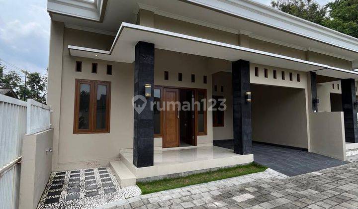 Rumah Baru Coklat Limasan Modern Siap Huni Dalan Cluster 3 Unit Purwomartani Kalasan Sleman. 2