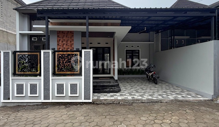 Very Special‼️New Luxury Hook Limasan Modern House in a 20-Unit Cluster in Wedomartani Ngemplak Sleman, Near Model Elementary School