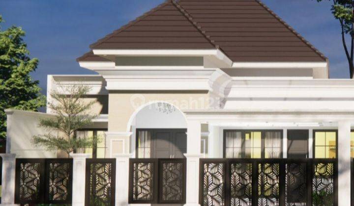 Rumah Mewah Modern Desaign American Classic Kekinian Dengan High Ceiling Di Area Premium Purwomartani Dekat Perumahan Pertamina 2