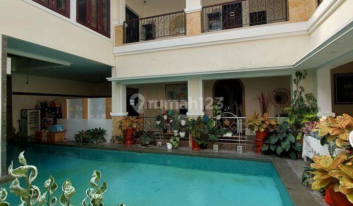 Rumah Mewah 2 Lantai Mediteran Lux Dengan Kolam Renang Pribadi Dalam Perumahan Casa Grande Maguwoharjo Depok Sleman Dekat Kampus Upn 1