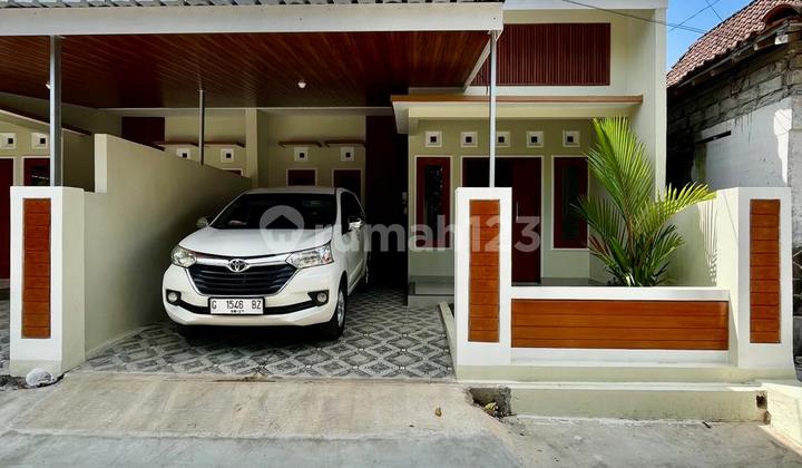 Rumah Baru Cantik Minimalis - Harga Super Ekonomis Di Selomartani Dekat Bale Desa Dan Pasar Sidorejo