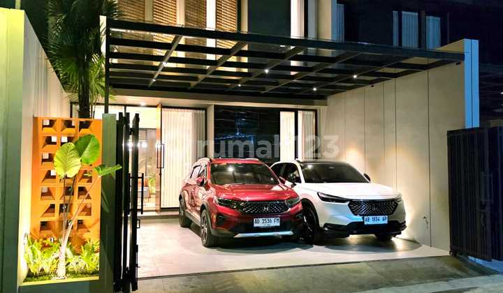 Rumah Mewah 2 Lantai Modern Kontemporer Fully Furnished Di Wedomartani Ngemplak Sleman Dekat Jogjabay