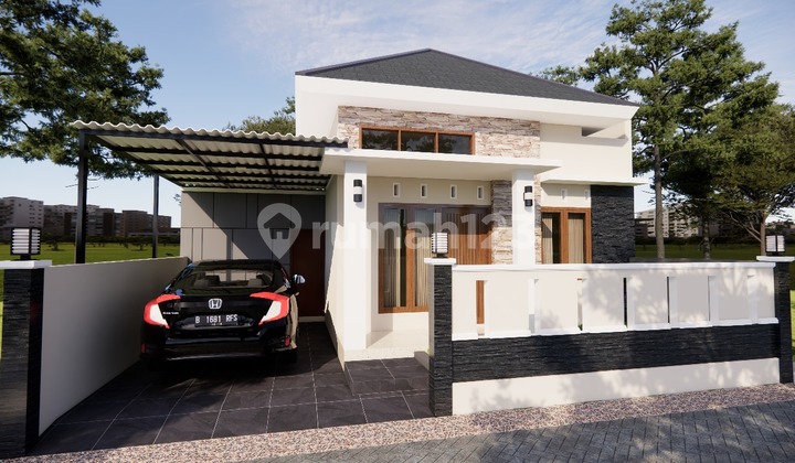 New Modern Elegant House - Economically Priced in Margoagung Sayegan Sleman Near the Sub-District Office New Modern Elegant House - Economically Priced in Margoagung Sayegan Sleman Near the Sub-District Office