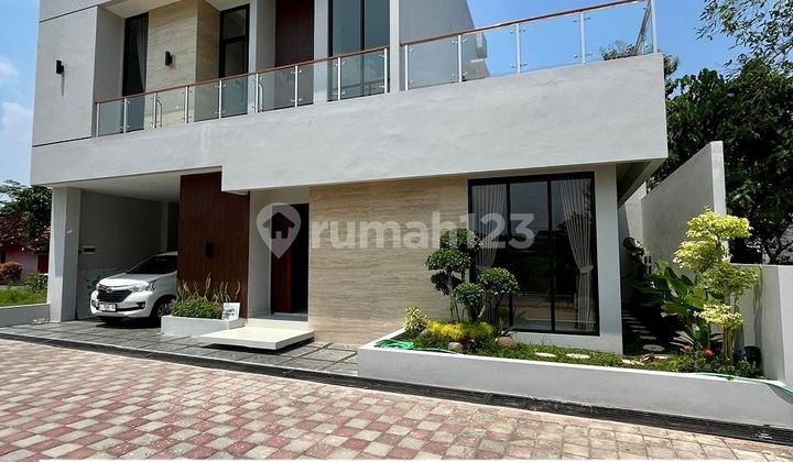 Rumah Baru Mewah 2 Lantai Modern Dalam Cluster Eklusif Di Pusat Kota Wates Dekat Berbagai Kantor, Pemda  2