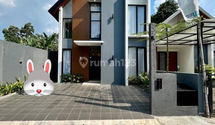 Rumah Mewah Scandinavian 2 Lantai Modern Full Furnished Di Sukoharjo Ngaglik Sleman 1