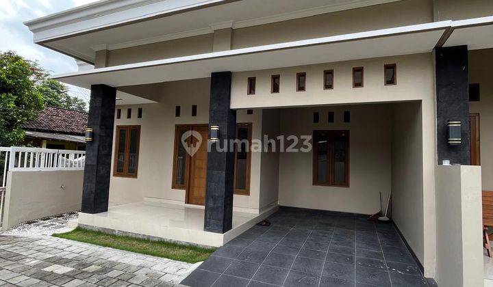 Rumah Baru Coklat Limasan Modern Siap Huni Dalan Cluster 3 Unit Purwomartani Kalasan Sleman. 1