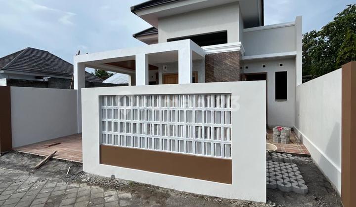 Rumah Baru Cantik Limasan Modern Istimewa Dalam Cluster Di Wedomartani Sleman Dekat Budi Mulia Tajem