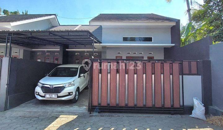 Rumah Baru Cantik Minimalis - Harga Super Murah Istimewa Dalam Cluster 10 Unit Di Cebongan Mlati Sleman 1