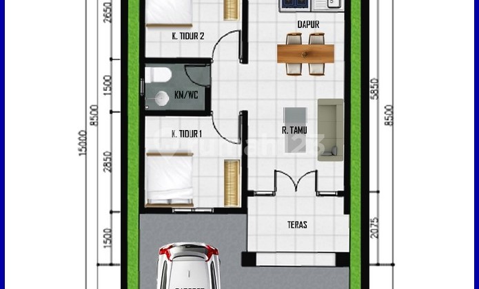 Rumah Bali Style SHM Pekarangan Dekat Bandara YIA, 398 Jt-an Rumah Bali Style SHM Pekarangan Dekat Bandara YIA, 398 Jt-an
