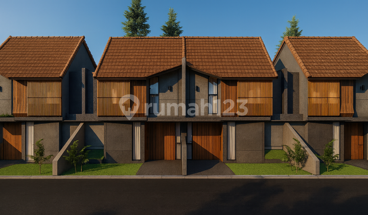 10 Menit UGM, Rumah Siap Bangun Jogja Free Kolam Renang, SHM