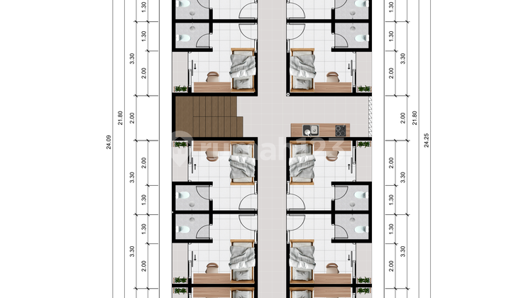 Kost Eksklusif Dekat UII Jogja- 18 Kamar SHM Pekarangan Kost Eksklusif Dekat UII Jogja- 18 Kamar SHM Pekarangan
