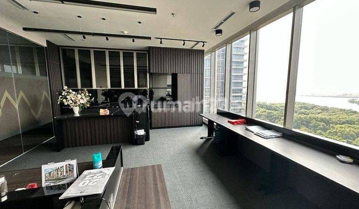 Di Jual Office Space Kantor Gold Coast 114m² Siap Huni Bagus Ruang Usaha Pik Jakarta Utara 1