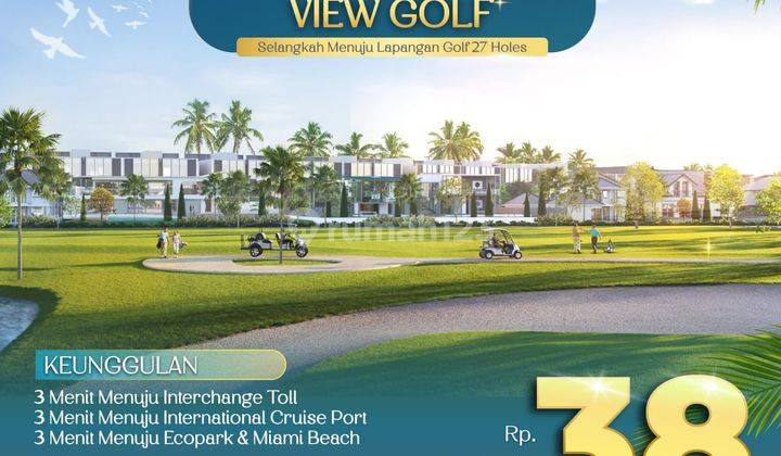 For Sale Di Jual Tanah Kavling Permata Gold Residences Pik 2 View Golf Danau Standard Nego 1