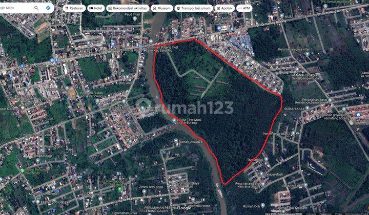 Di Jual Tanah Murah Bu di Sematang Borang Palembang Luas + 28 Ha SHM Nego Sampai Jadi 2