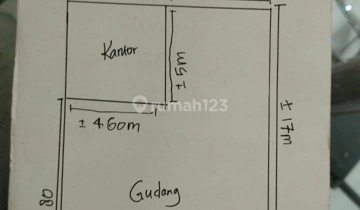 For Sale Di Jual Warehouse Gudang Elang Laut Pik HGB Ukuran 9x18 Luas Tanah 162m2 Luas Bangunan 486m2 Muat Container 40ft Full Renov Nego 2