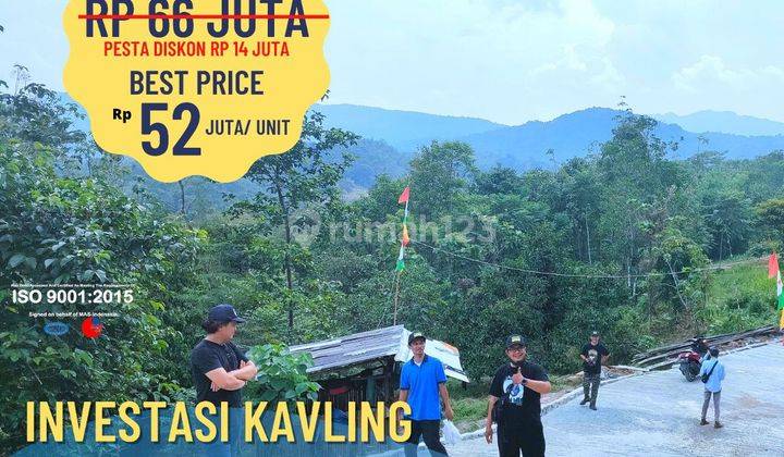 Tanah Kavling Villa di Jalur Wisata Puncak Dua 1