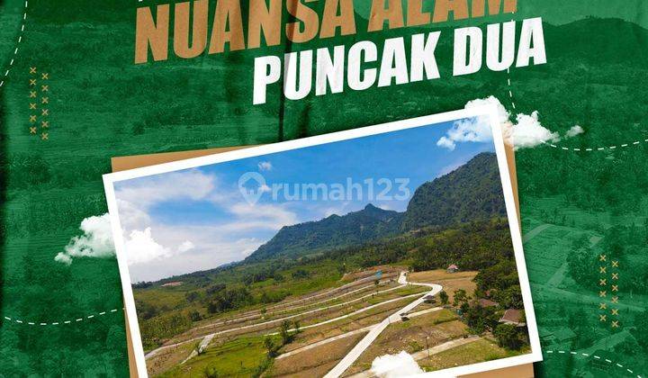 Dijual Tanah Kavling Nuansa Alam Puncak Dua Bogor 2