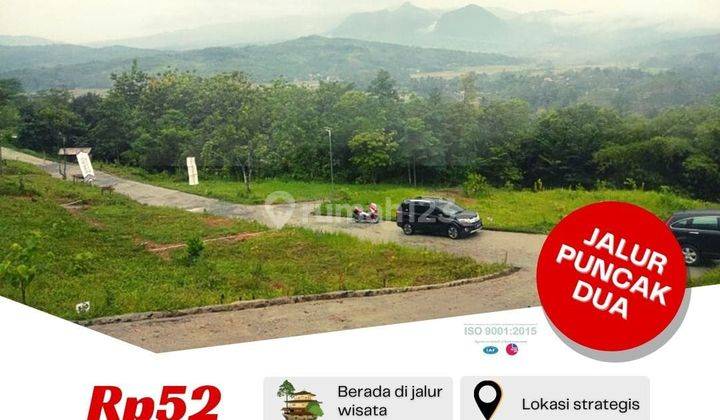 Tanah di Utopia Hills Puncak 2 Bogor, Bogor SHM 100 m² 2