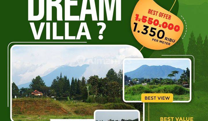 Tanah di Green Miountville Puncak Bogor, Bogor SHM 200 m² 2