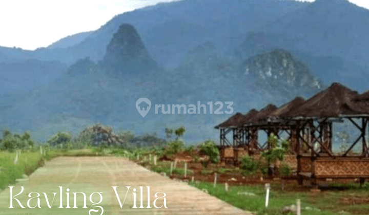 Tanah di Nuansa Alam Puncak Dua Bogor 100 m² View Pegunungan 1