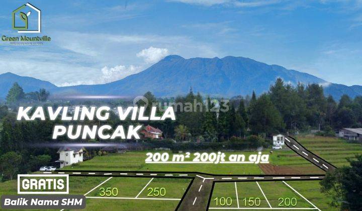 Bangun Bisnis Villa Impianmu Di Kavling Green Mountville Puncak 1