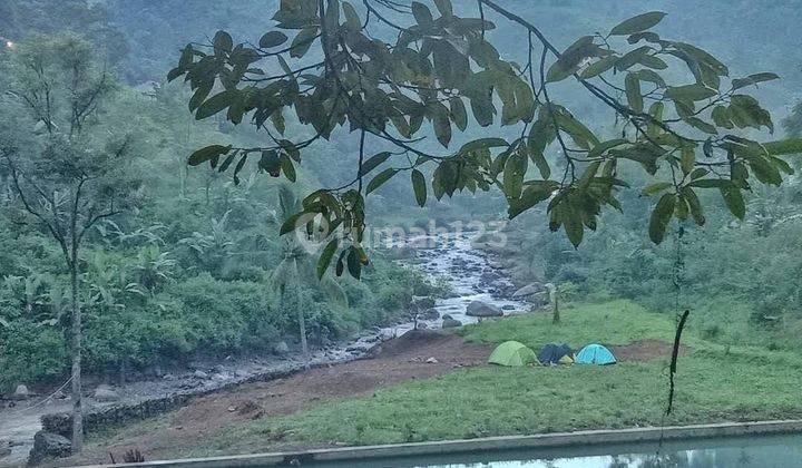 Tanah SHM View Lembah dan Sungai Kecil di Puncak Bogor 1